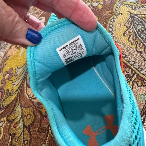 Under Armour women’s ' Blue Athletic Shoes Size 8.5 - Picture 6 of 9